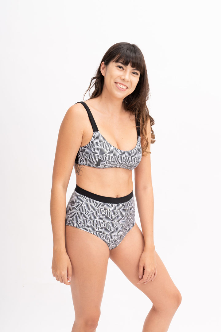 August Society Hermosa High Waist Bottoms
