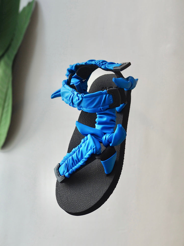 
                  
                    JaeDals, Sandals, summer beach, adventure, electric blue, leather PVC, UNISEX WOMEN MEN, Water-proof, Anti-slip, Arch Support, Light weight, Extremely comfortable, Perfect traveling, sole-mate.
                  
                