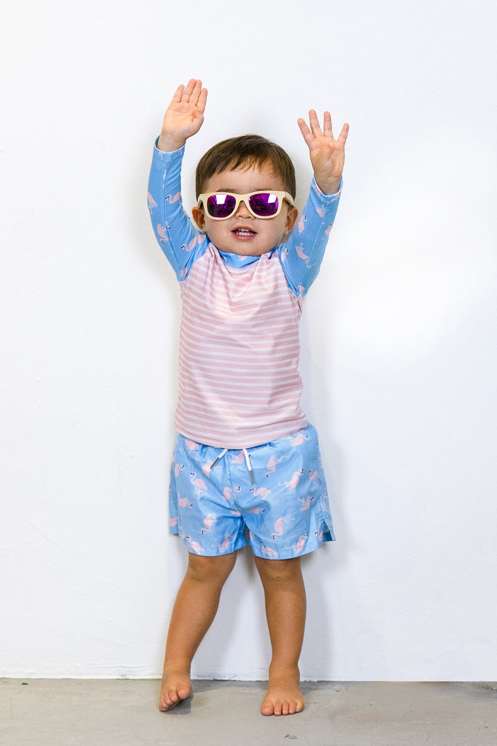 August Society Waikiki Kids' Unisex Rash Guard