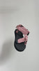 leather sandals, trekky sandals, pastel pink, fashion sandals 