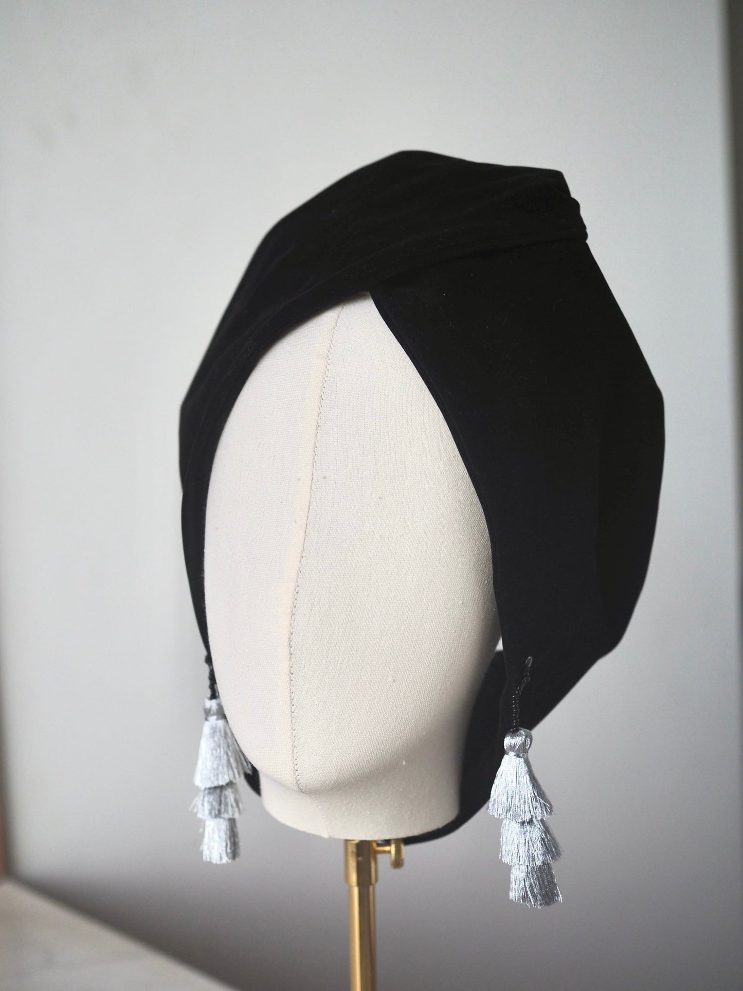 
                  
                    Satu Velvet Turban + Tassel Earrings
                  
                