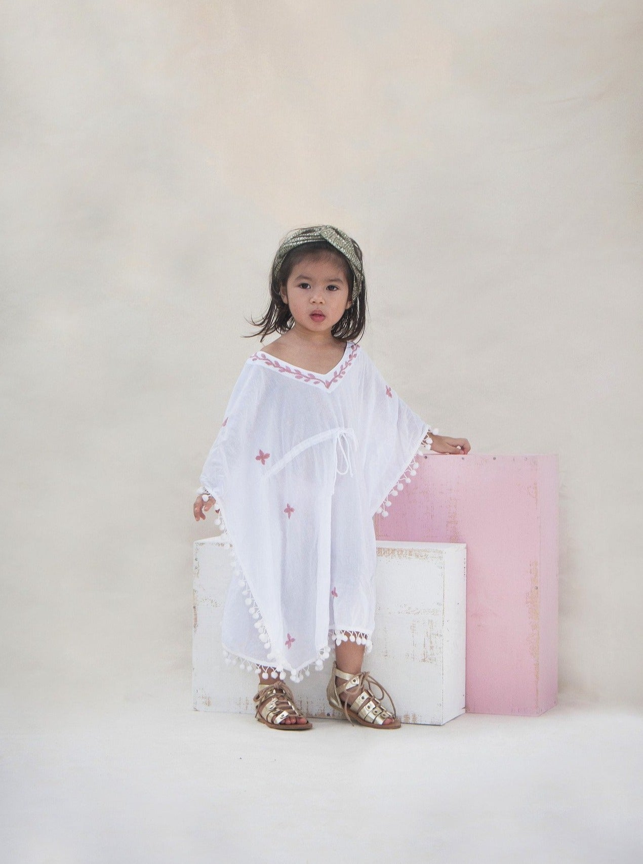 
                  
                    Bae Blush Kaftan Kids
                  
                