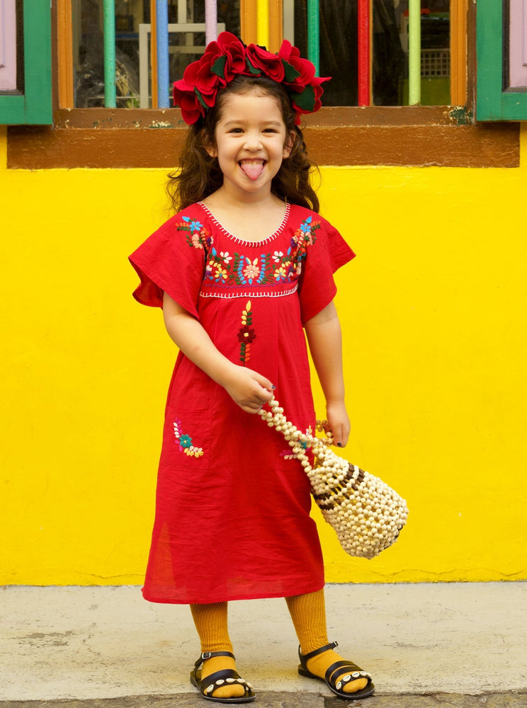 
                  
                    Gabriela Mexican Kid's Dress
                  
                