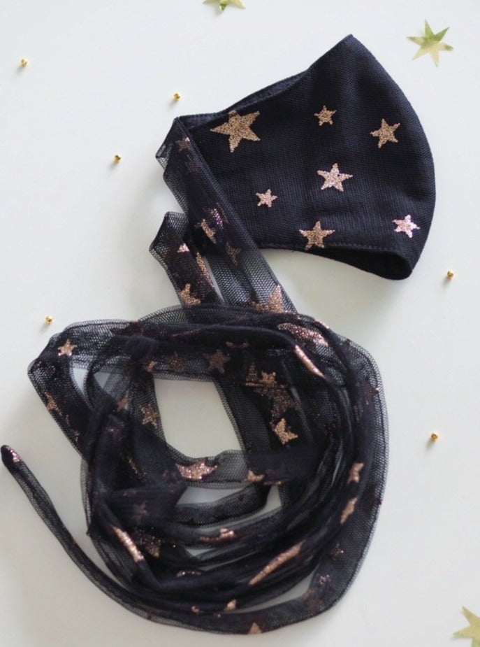 
                  
                    Star Light Black Face Mask
                  
                