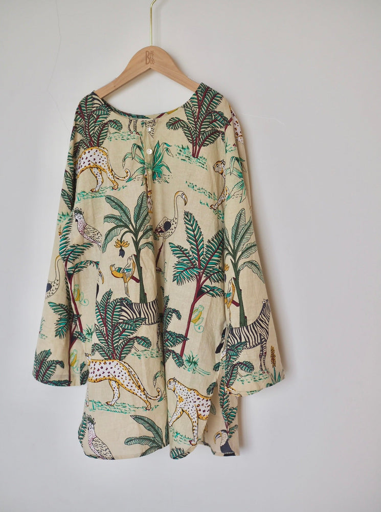 
                  
                    jungle, resort set, shirt and shorts, cotton, resort wear, unisex, twinning
                  
                