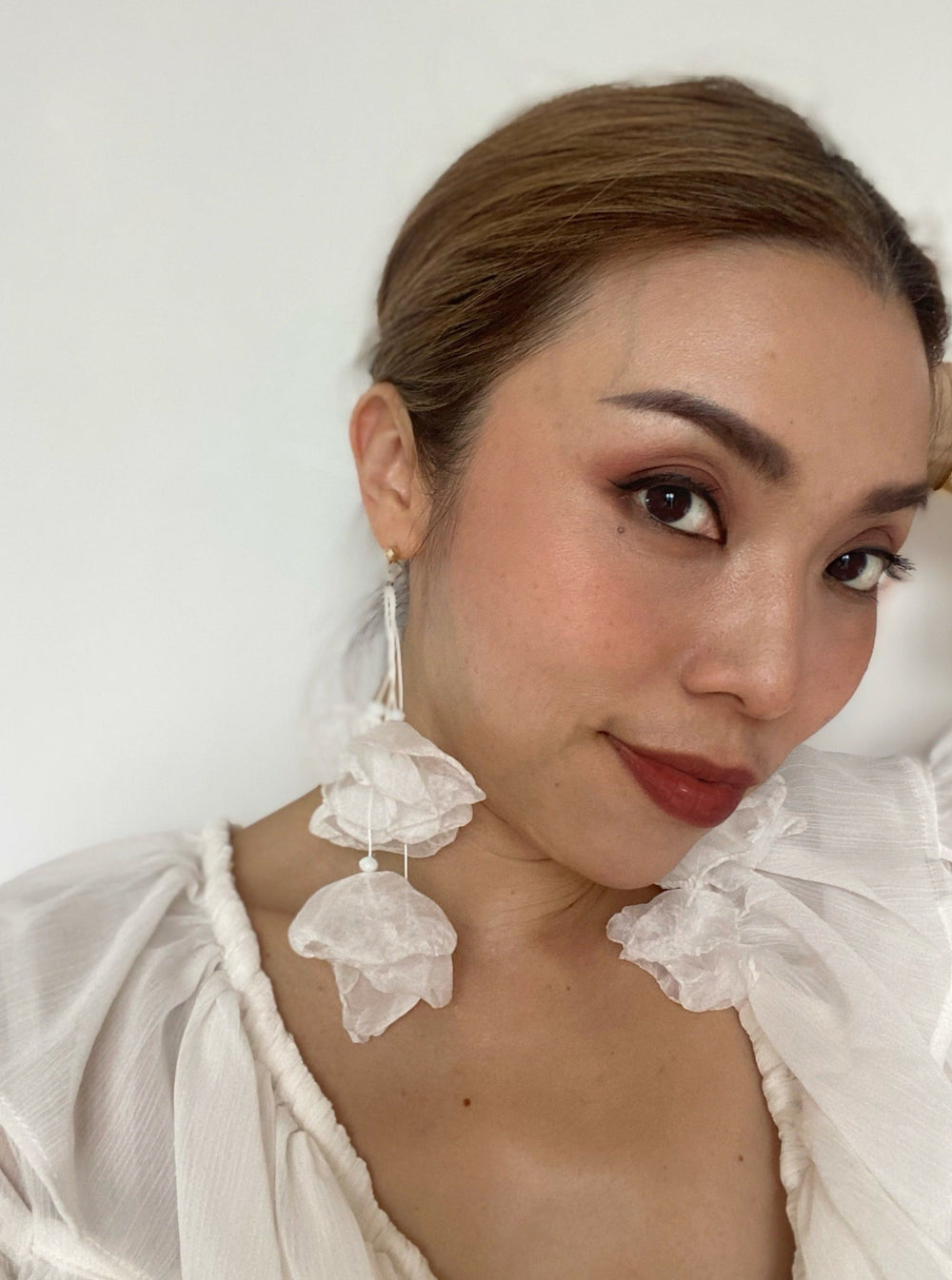 Short Botanical Earrings