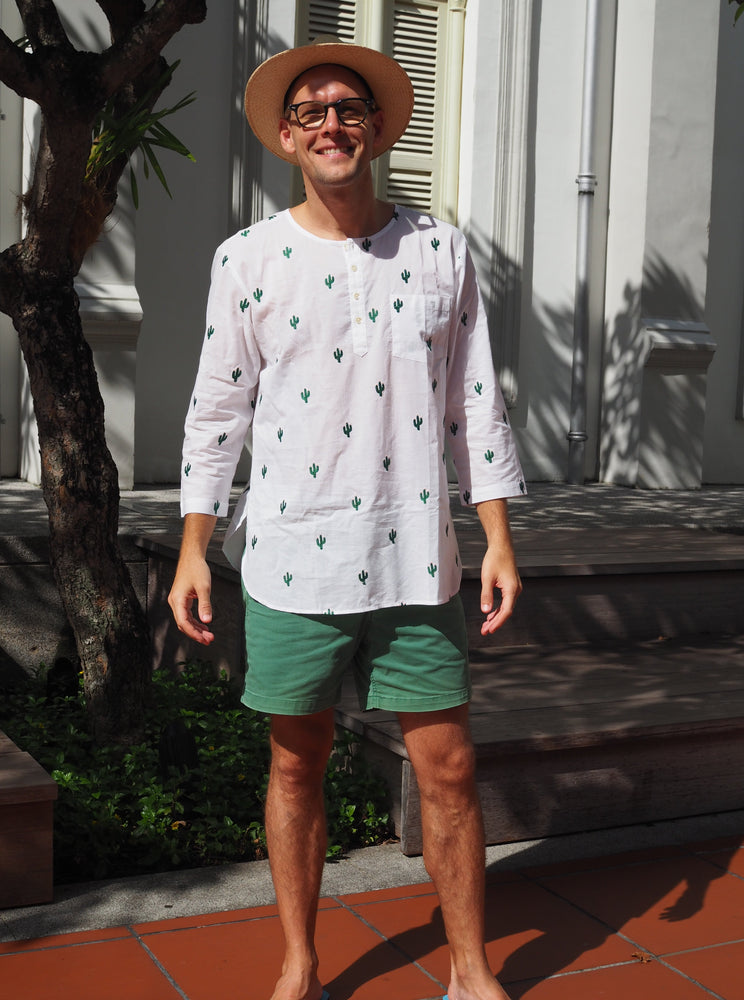 
                  
                    Cactus Shirt Twinning Set
                  
                