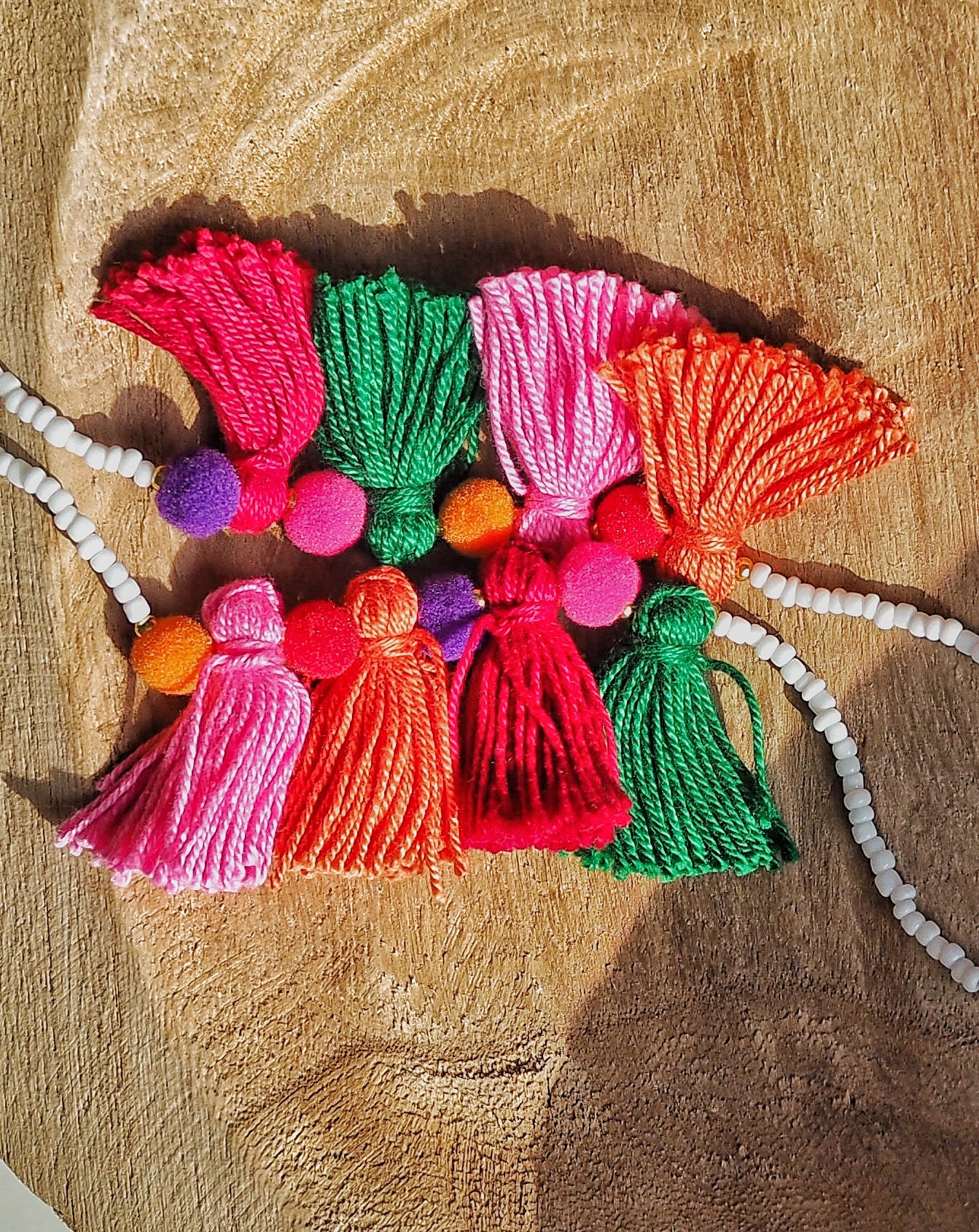 
                  
                    Mini Baebee Poms & Tassels Sunglasses Chain
                  
                